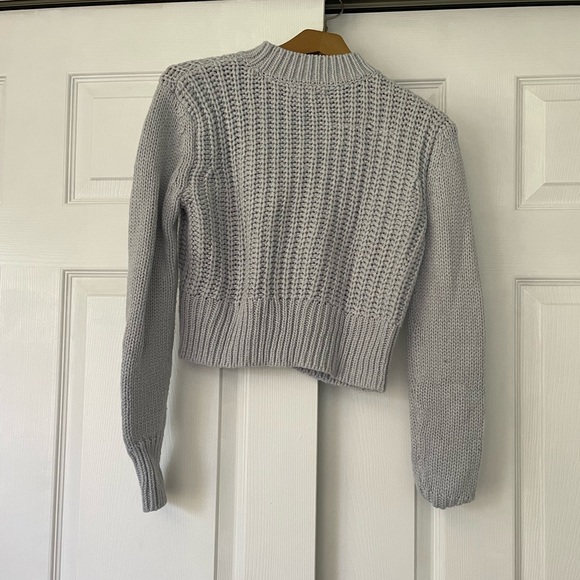 Light Blue Knit Pacsun Sweater XS - Picture 2 of 4